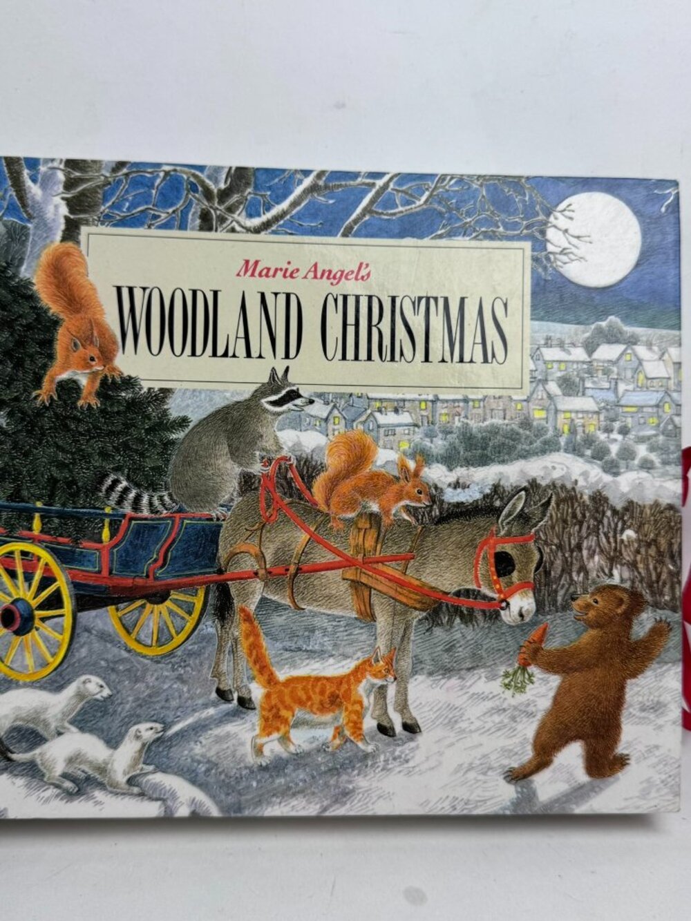 Marie Angel's Woodland Christmas Fold-Out Book Dial Books ISBN 0-8037-1705-9